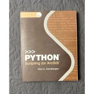 Python Scripting for Arcgis by Zandbergen, Paul A. w/DVD Computer Programming